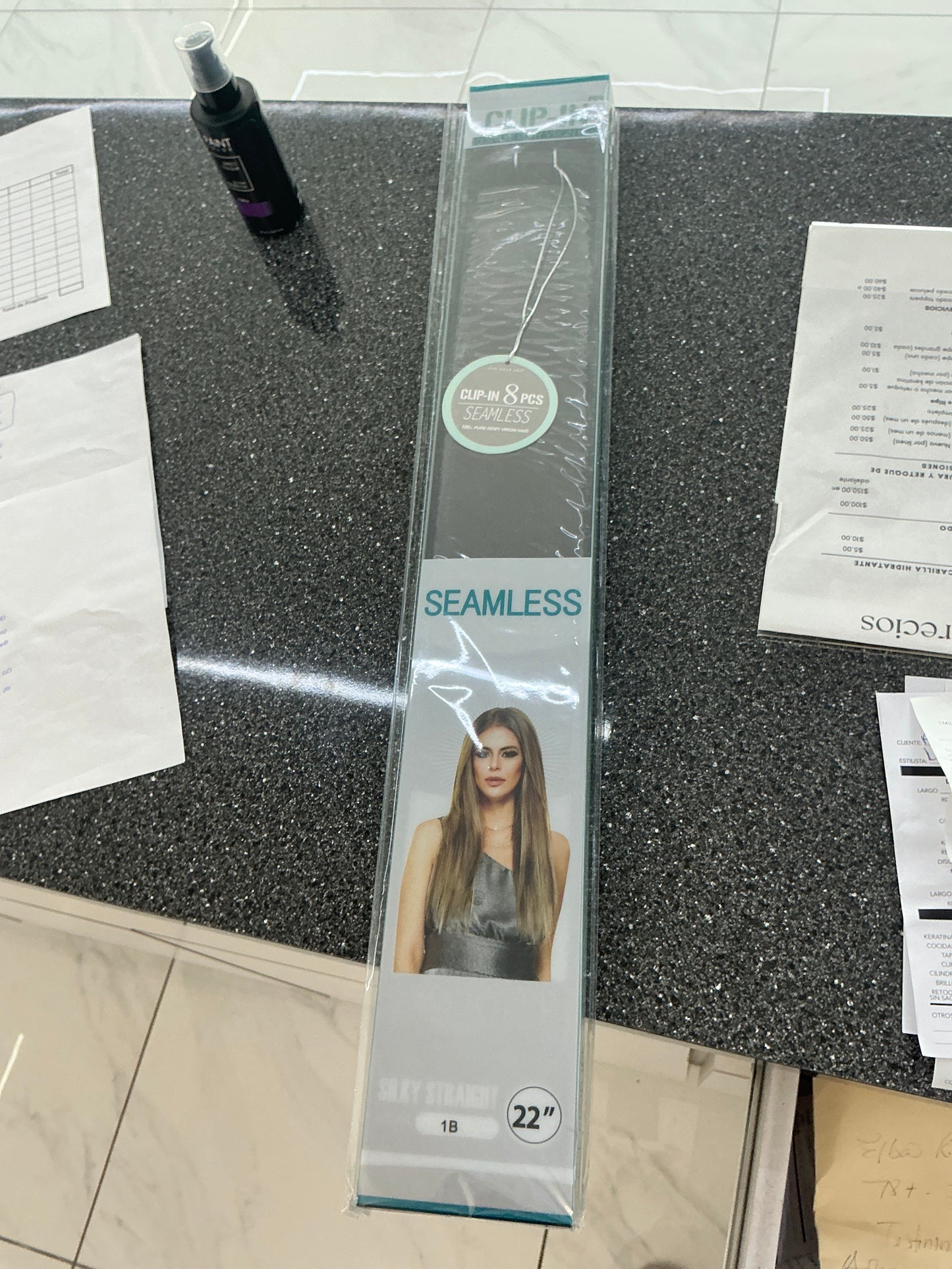 Remy Virgin Clip-In 1B