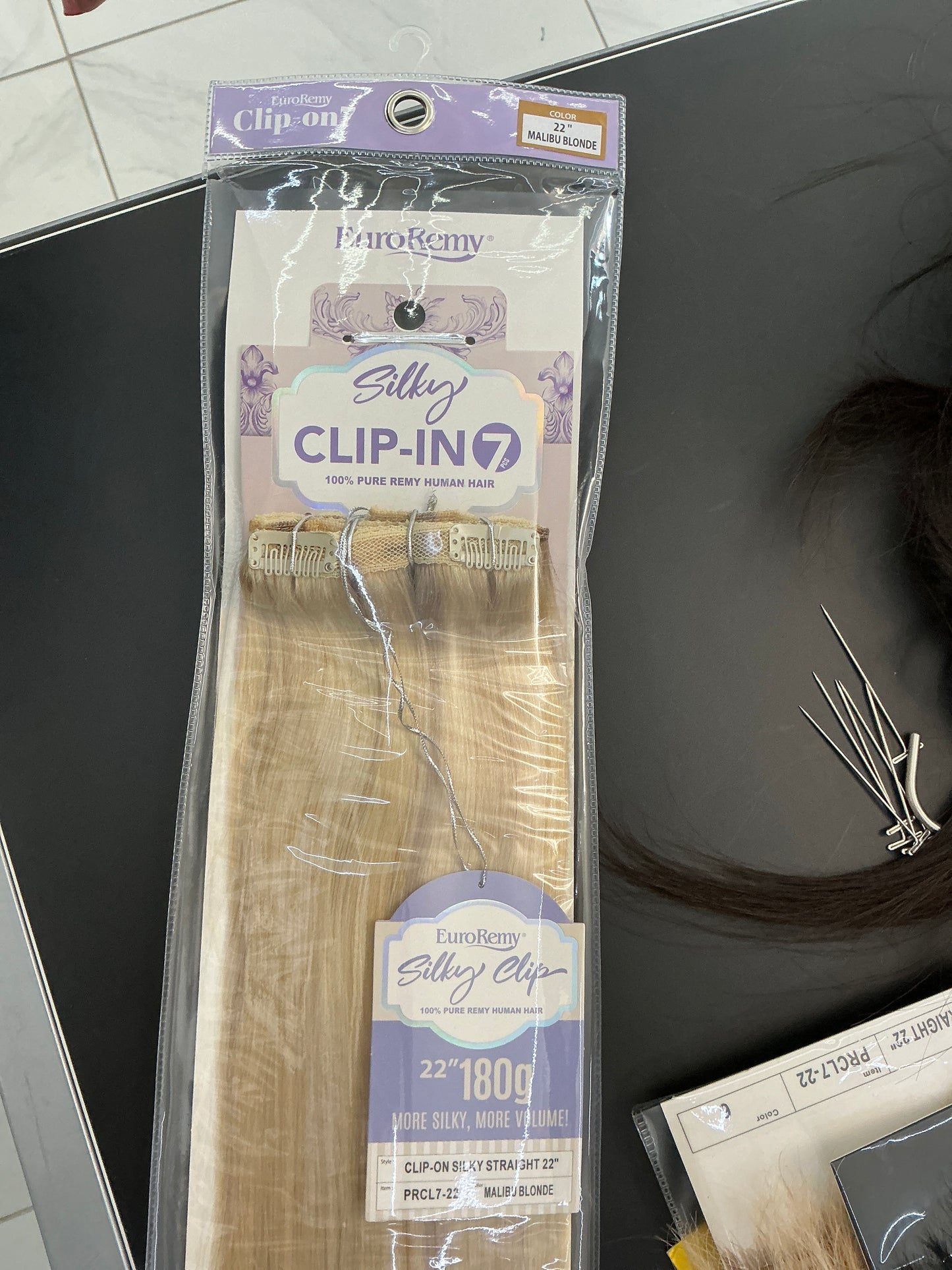 Euroremy clip in 22’ Malibú Blonde