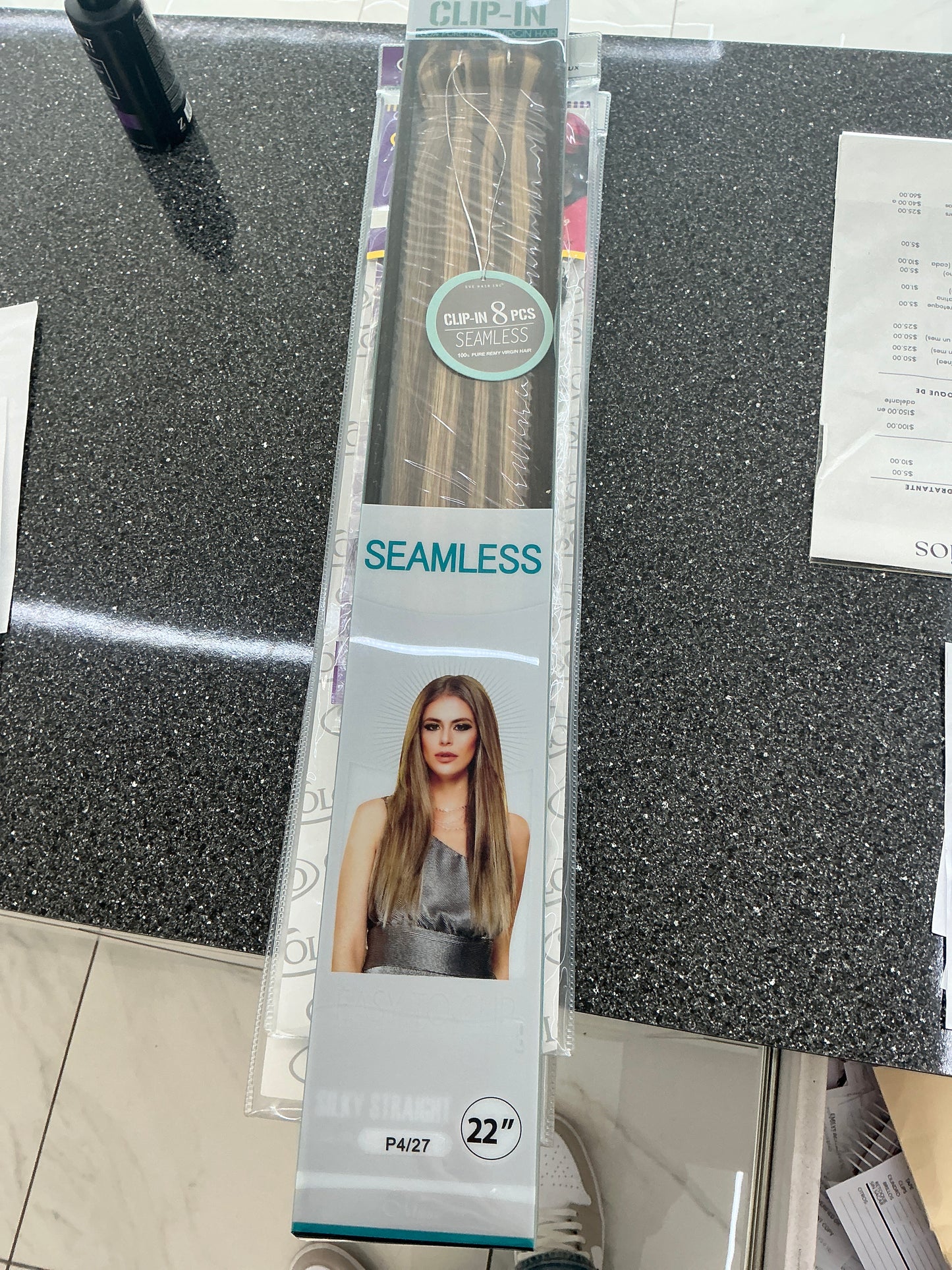 Remy Virgin Clip-In P4/27
