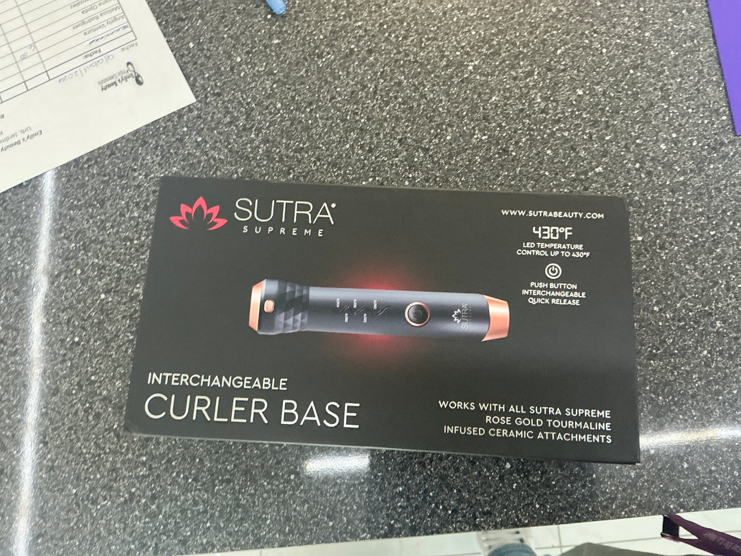 Interchangeable Curler Base SUTRA