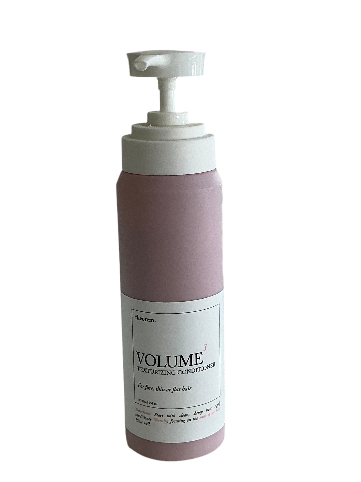 Conditioner Texturizing VolumeTheorem