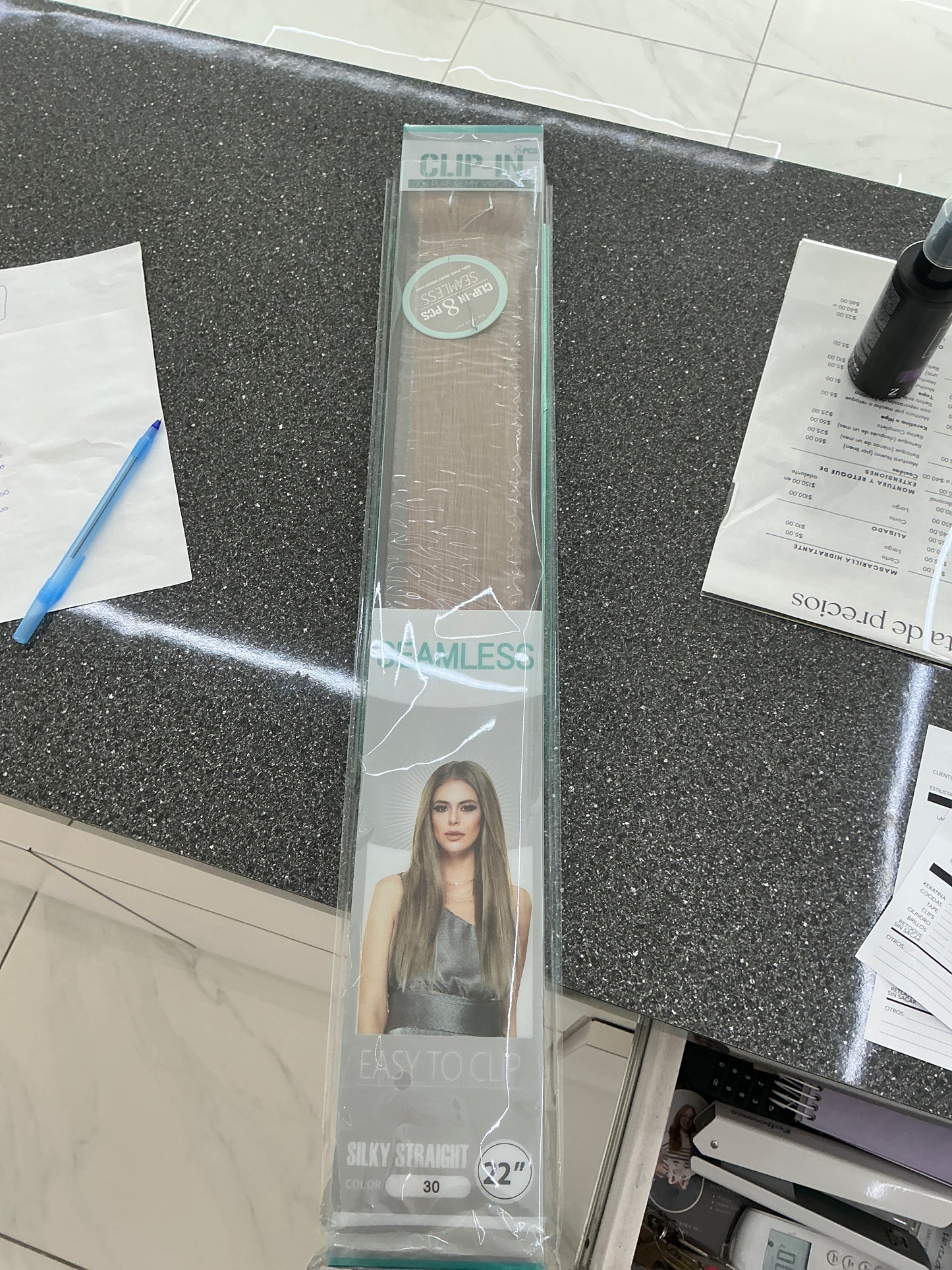 Remy Virgin Clip-In 30