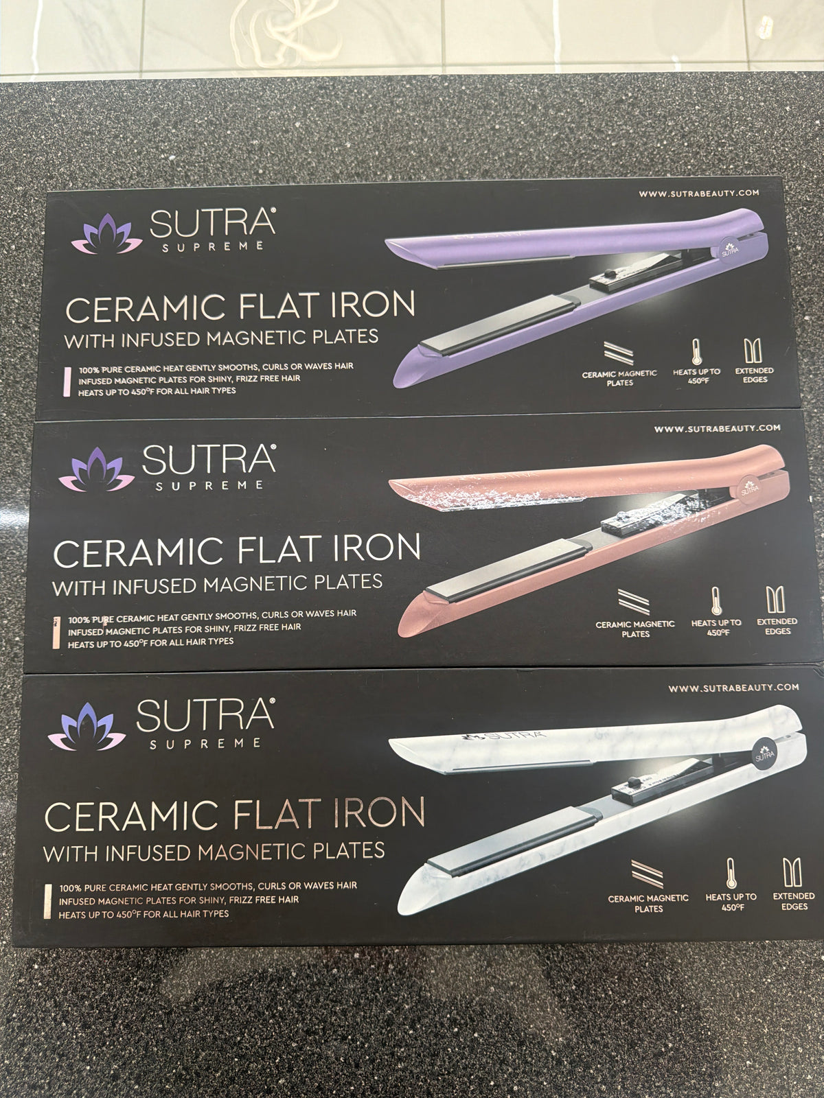 Plancha Alisadora Ceramic Flat Iron Turbo SUTRA