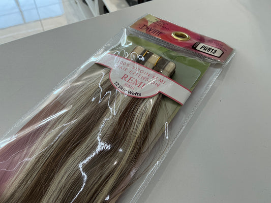 REMI HAIR SKIN WEFT P6/613 18“