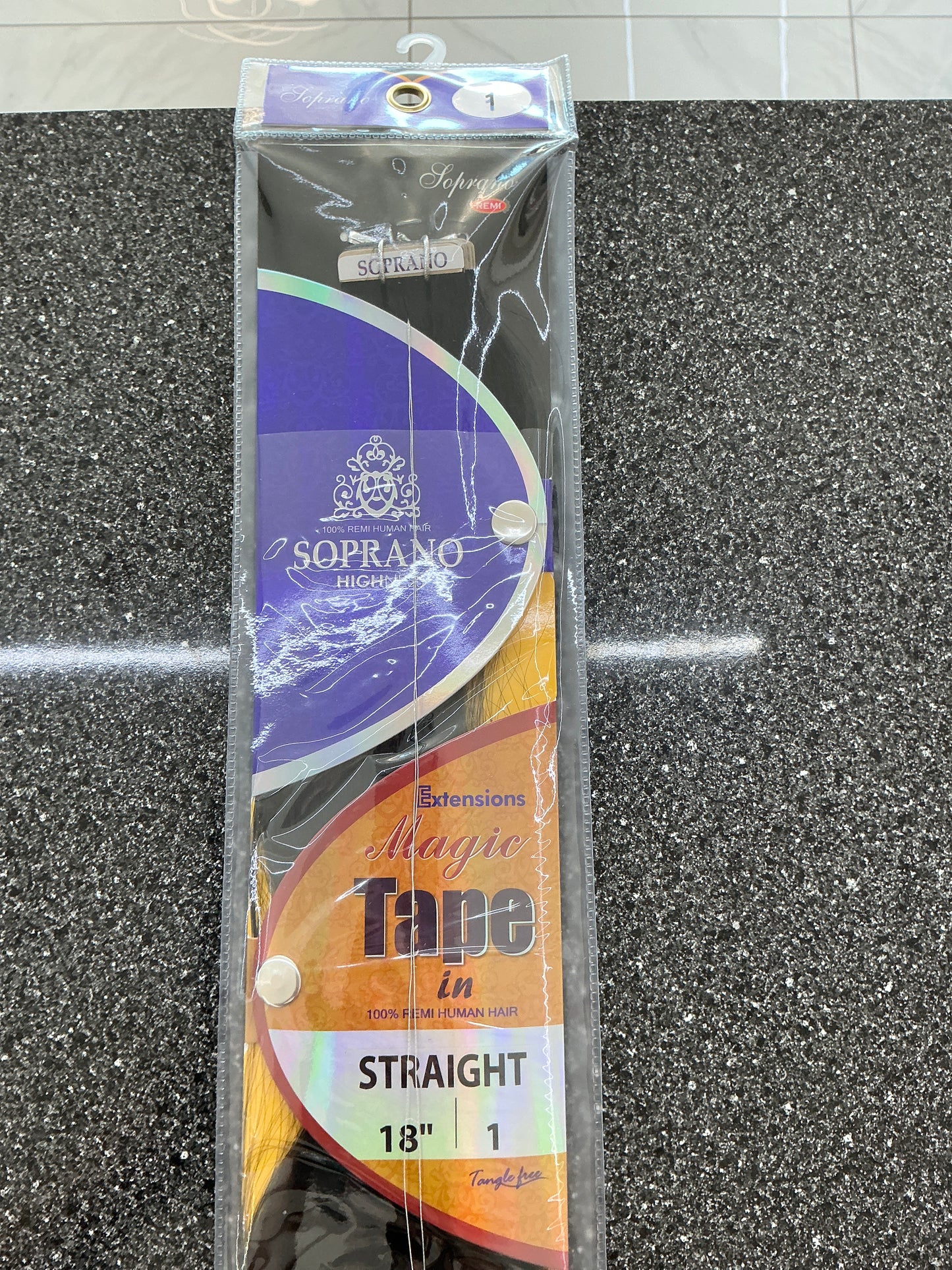 HIGHNESS MAGIC TAPE EXTENSION IN 100% REMI HUMAN HAIR - SOPRANO