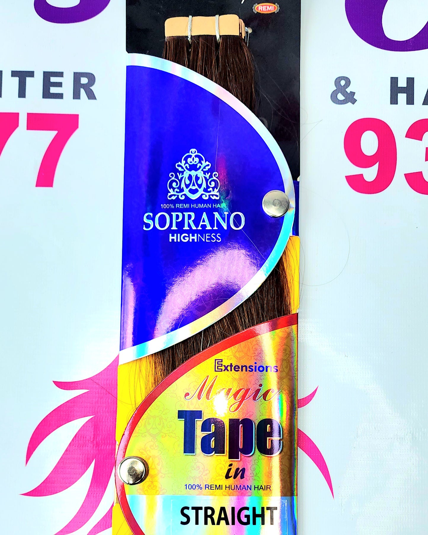 Soprano Highness Magic Tape in 100% Remi Human hair