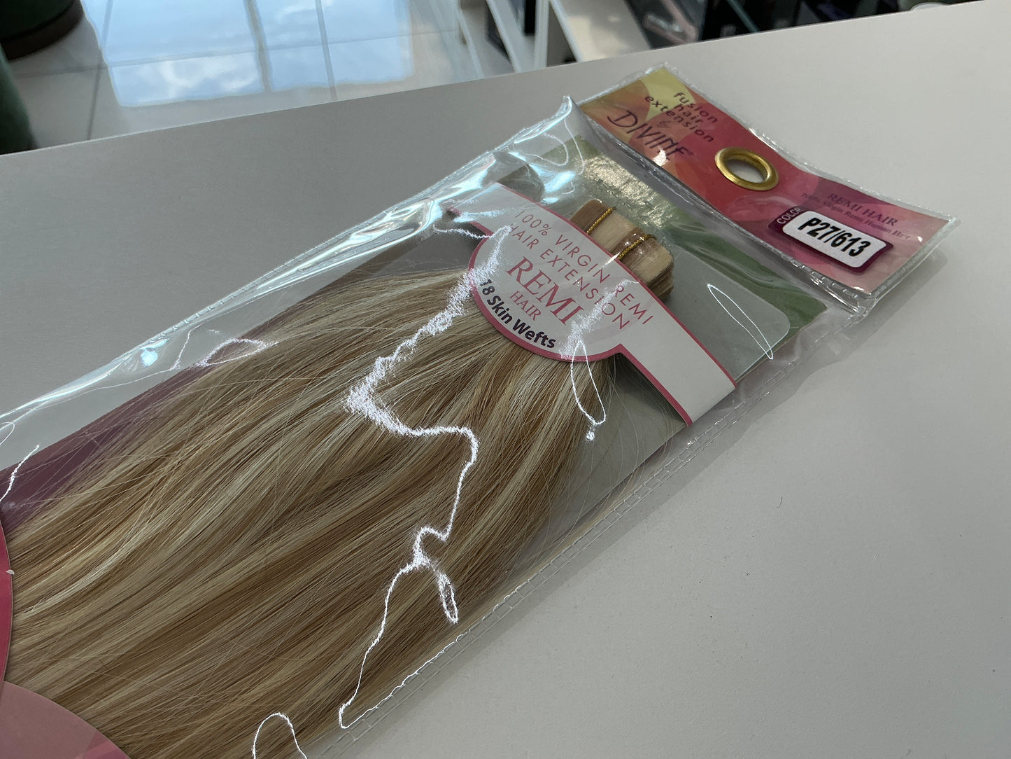 REMI HAIR SKIN WEFT P27/613 18“