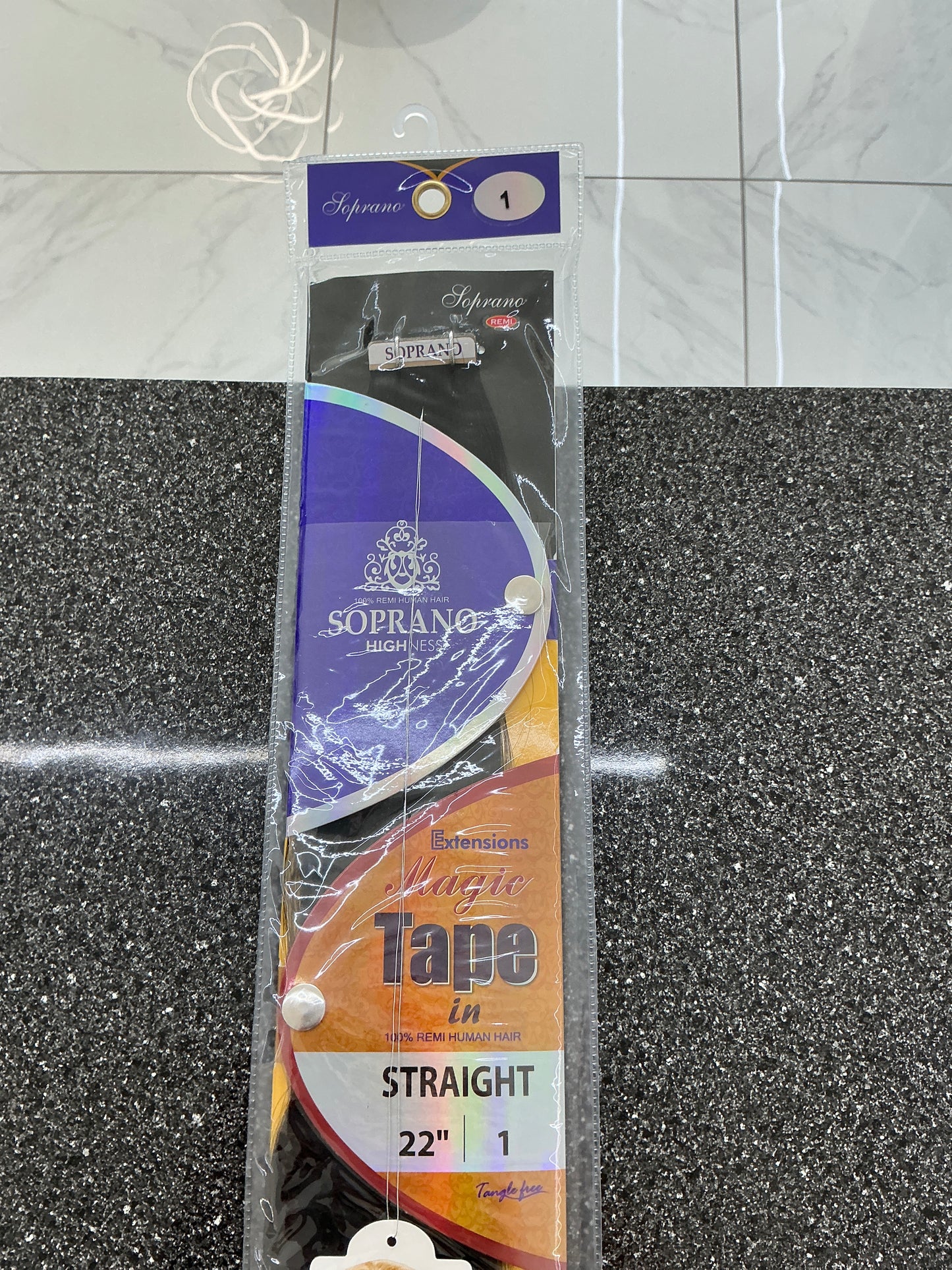 HIGHNESS MAGIC TAPE EXTENSION IN 100% REMI HUMAN HAIR - SOPRANO