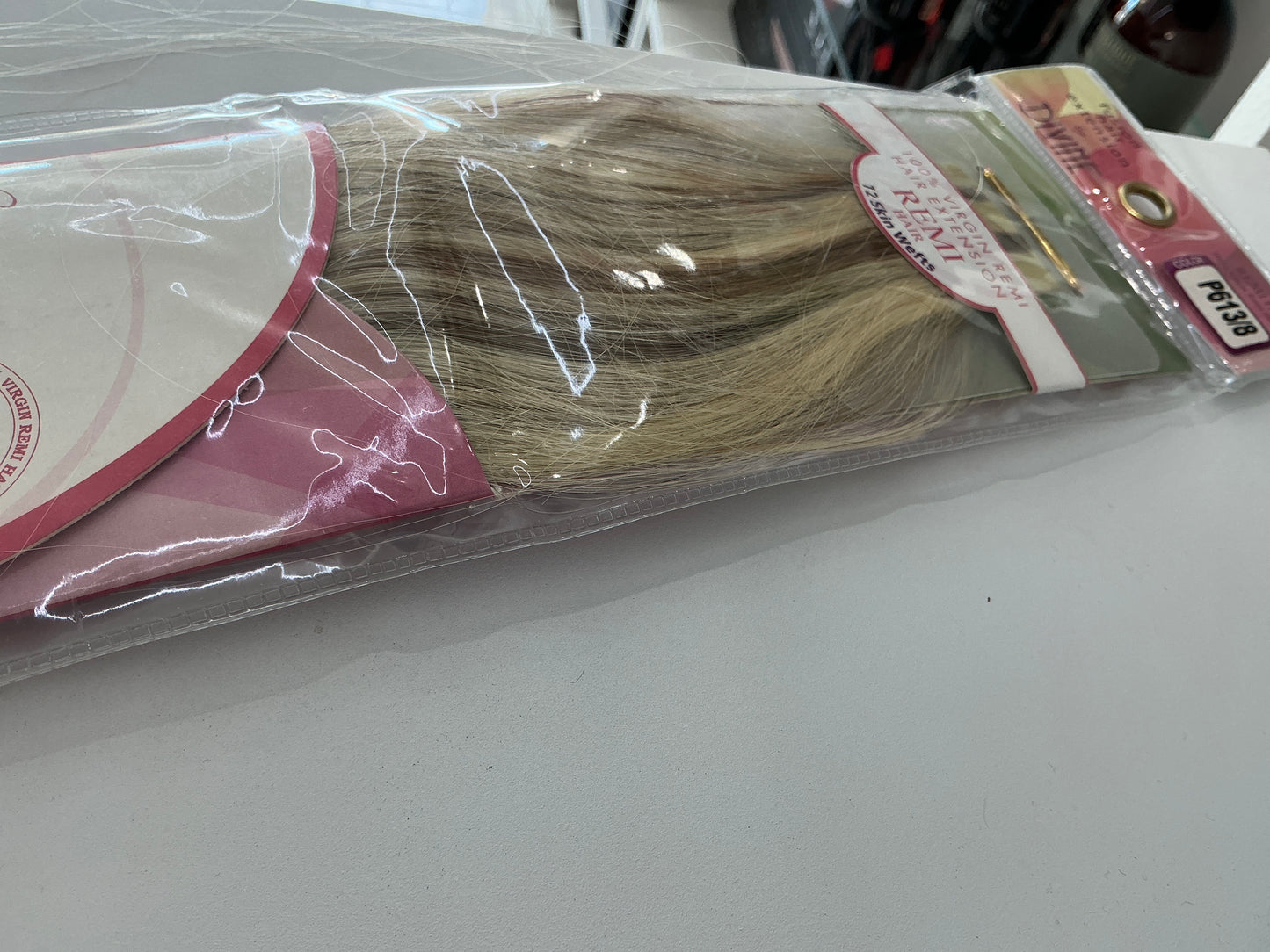 Remi hair skin weft P613/8 18“