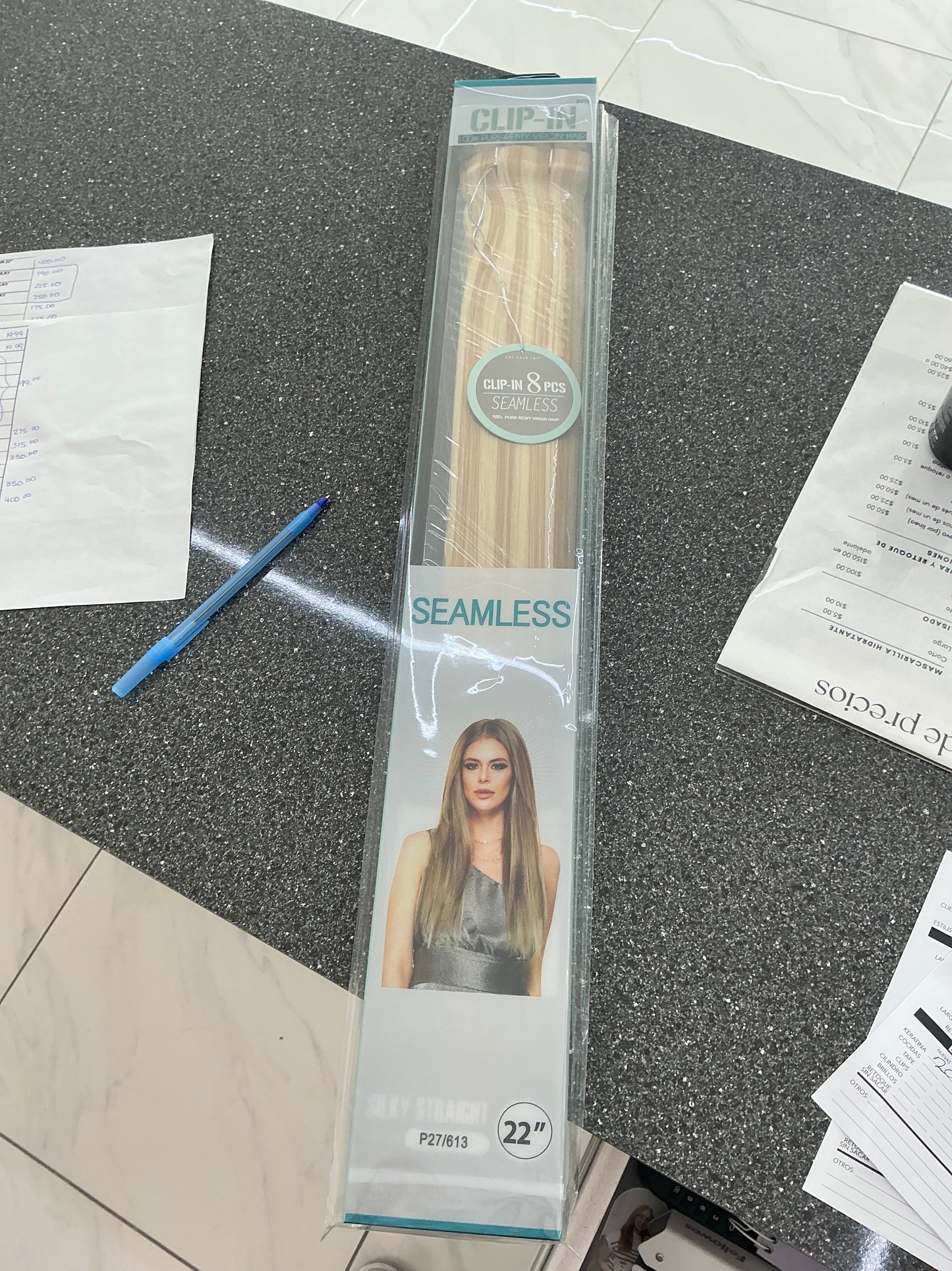 Remy Virgin Clip-In P27/613
