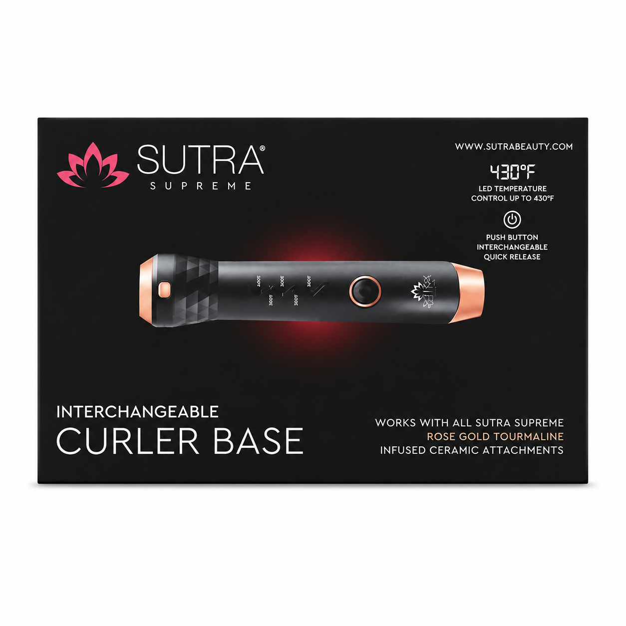 Interchangeable Curler Base SUTRA