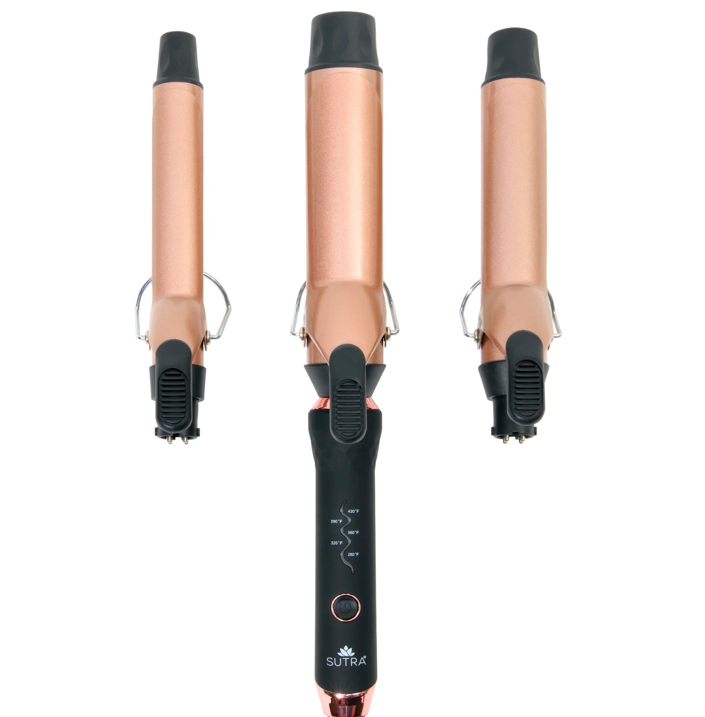 Interchangeable Spring Curler Set (3 Sizes) with Base SUTRA