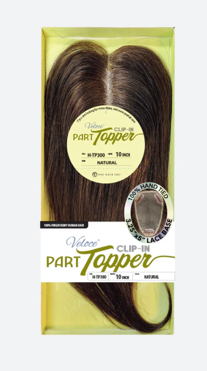 TOPPER NATURAL CLIP IN - VELOCE